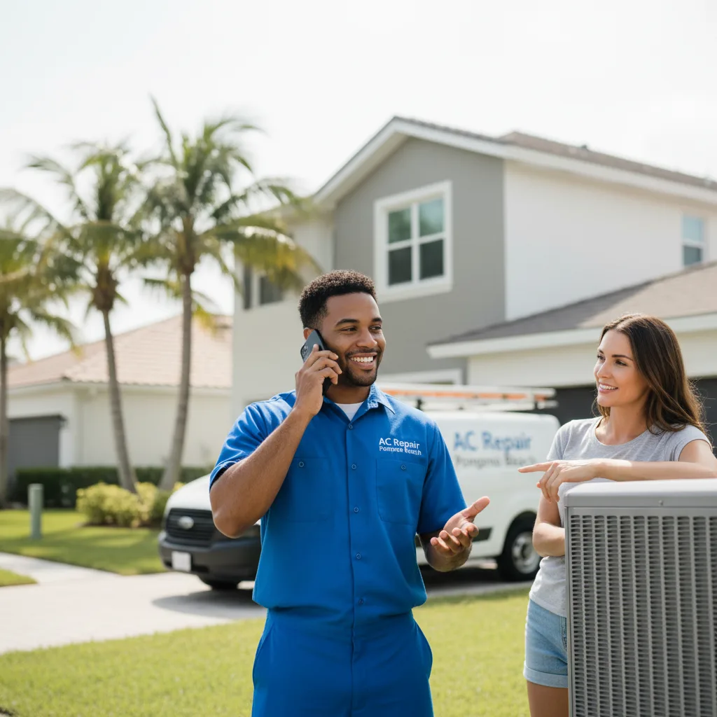 AC Repair Pompano Beach customer support in Fulton